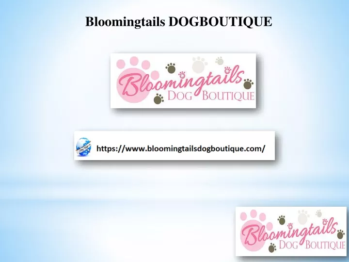 bloomingtails dogboutique