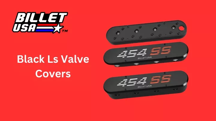 black ls valve covers