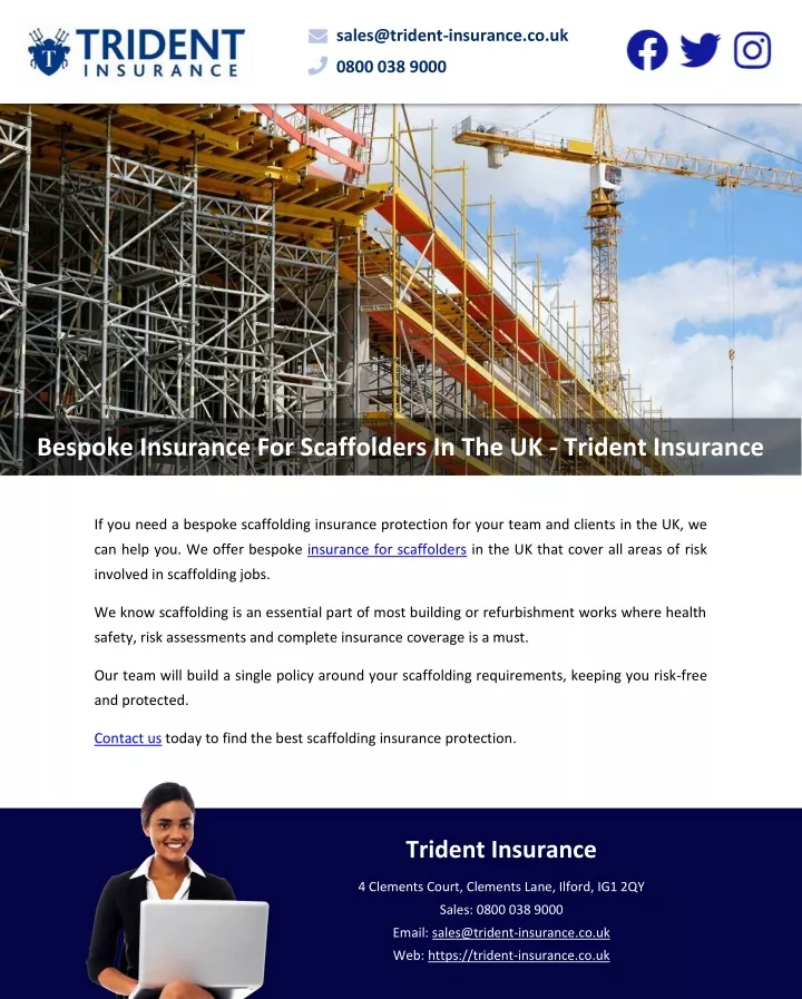 sales@trident insurance co uk