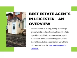 Best Estate Agents in Leicester- Set To Let