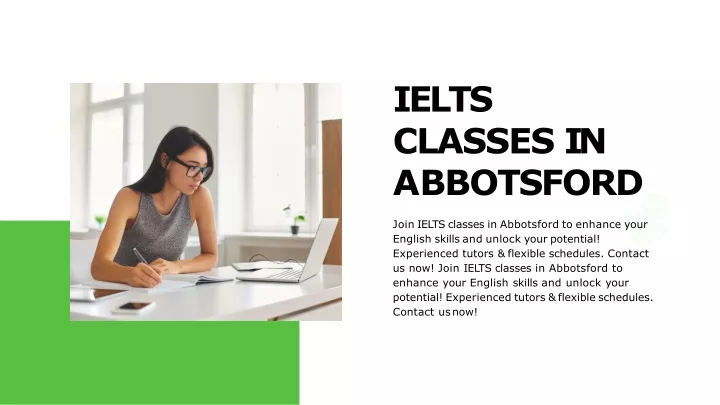 ielts classes in a bb o t s f o r d