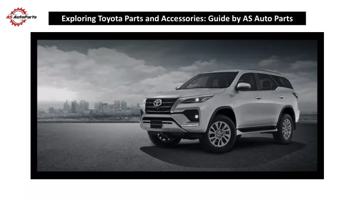 exploring toyota parts and accessories guide