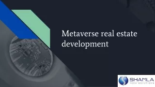 How does Metaverse work in real estate?