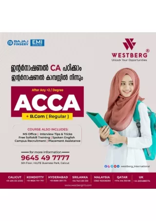 Best ACCA coaching centre in Calicut, kerala|Westberg