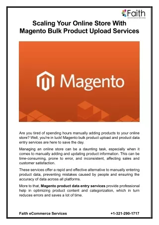 scaling your online store with magento bulk