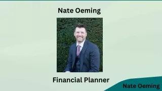 Nate Oeming - Financial Planner