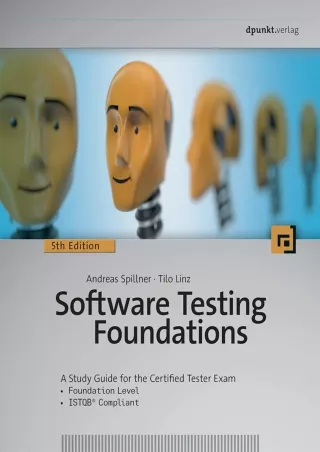 Download⚡️ Software Testing Foundations, 5th Edition: A Study Guide for the Cert