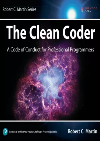 download⚡️[EBOOK]❤️ The Clean Coder: A Code of Conduct for Professional Programm