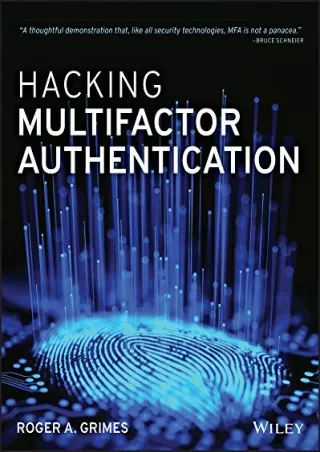 ❤️PDF⚡️ Hacking Multifactor Authentication