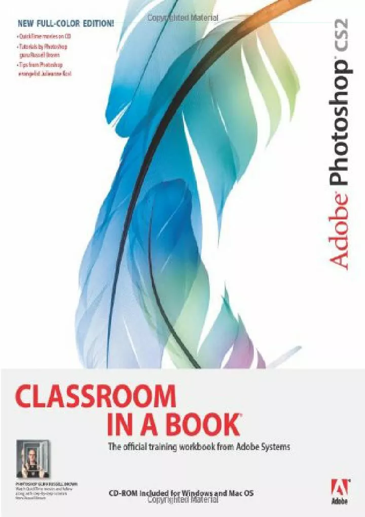 adobe photoshop cs2 classroom in a book cd free download