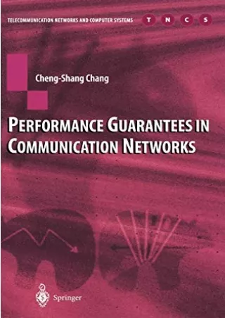 Download⚡️ Performance Guarantees in Communication Networks (Telecommunication N