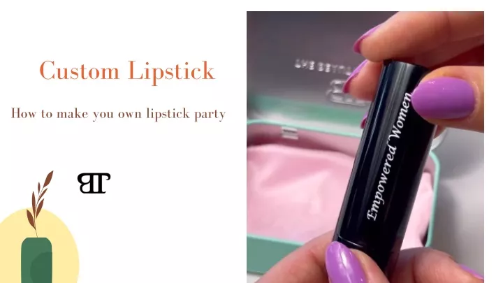custom lipstick