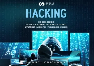 PDF Hacking: 4 Books in 1: Hacking for Beginners, Hacker Basic Security, Network
