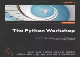 read pdf the python workshop write python code