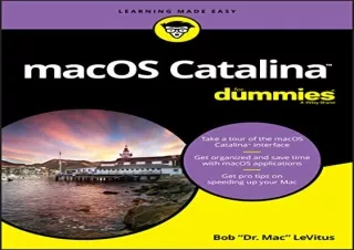PDF macOS Catalina For Dummies kindle