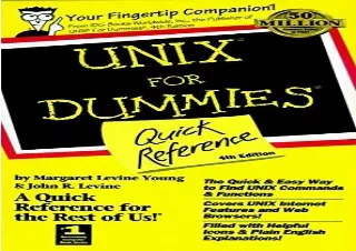 download UNIX For Dummies Quick Reference full