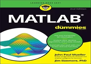 download MATLAB For Dummies (For Dummies (Computer/Tech)) android