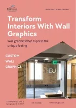 Transform Interiors Space With Wall Graphics in Michigan Sign Company - slide 1