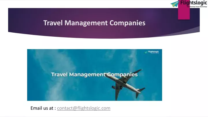 travel management companies