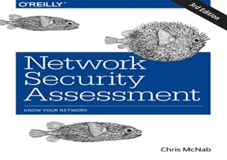 [⚡DOWNLOAD PDF⚡] Network Security Assessment: Know Your Network free