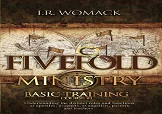 √(PDF BOOK)❤ Fivefold Ministry Basic Training: Understanding the distinct roles