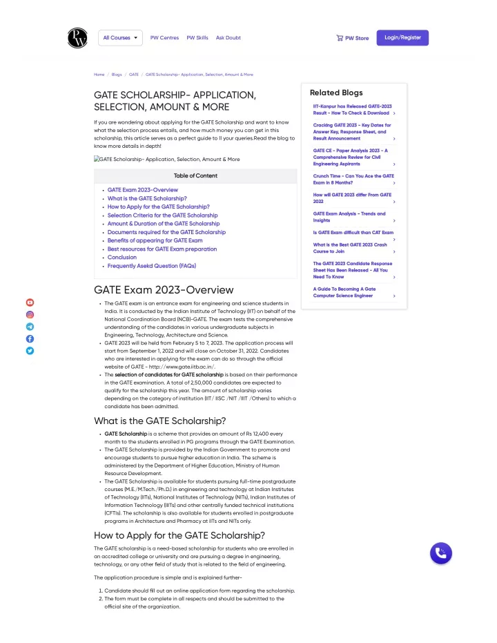 gate stipend rules for phd