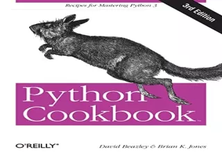 download python cookbook third edition full