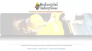 Hi-Visiblity Safety Garments By Industrial Safety Gear