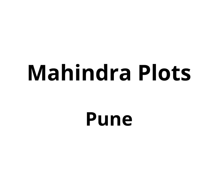 mahindra plots