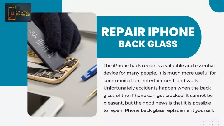 repair iphone back glass