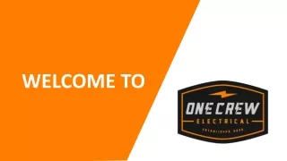 Electrical And Air Conditioning Specialists At OneCrew