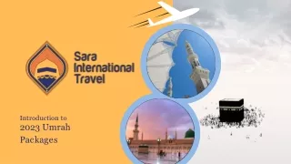 Sara International Travel (Hajj and Umrah Packages 2023)