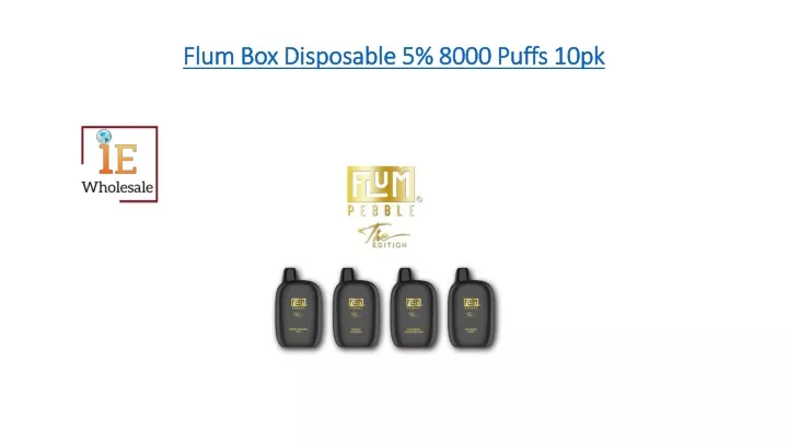 flum box disposable 5 8000 puffs 10pk