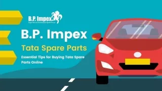 Tata Spare Parts