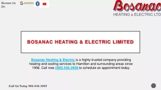 bosanac heating electric limited