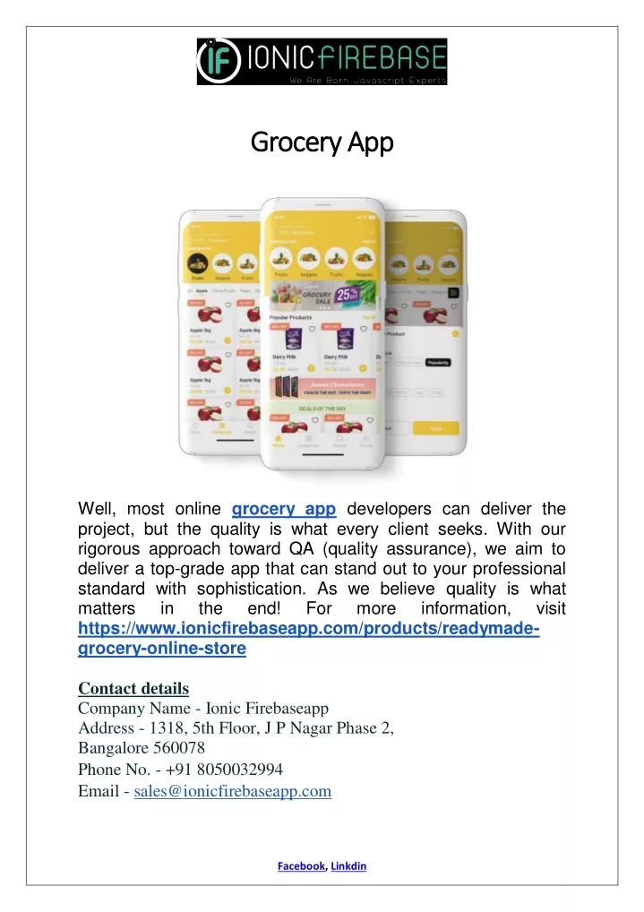 grocery app grocery app