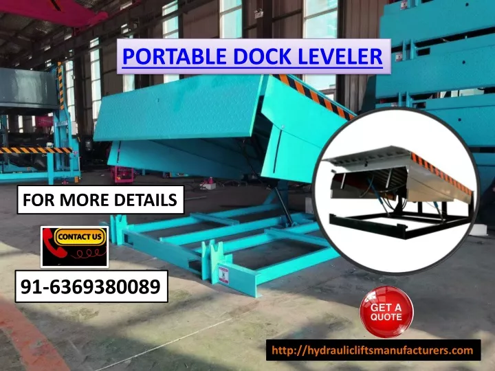 portable dock leveler