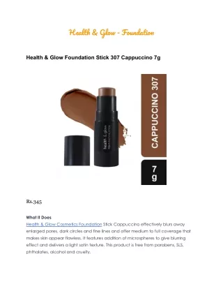 healt glo foundatio