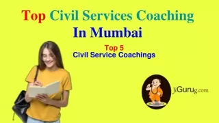 Top 5 Civil Services Coaching In Mumbai