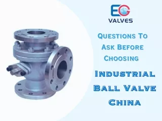 Industrial Ball Valve China