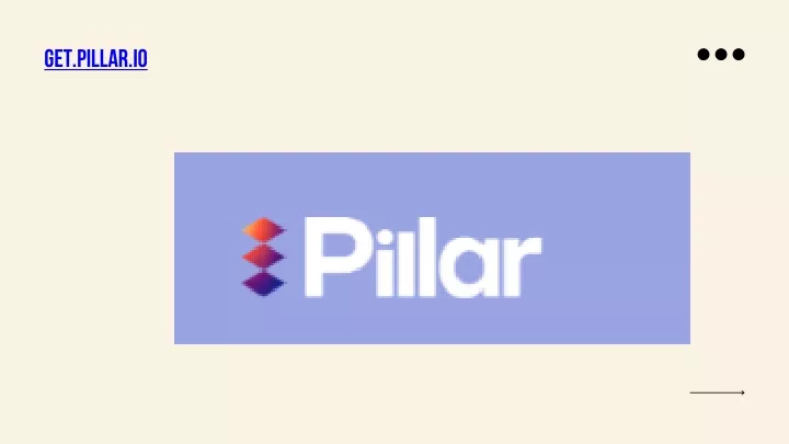 get pillar io