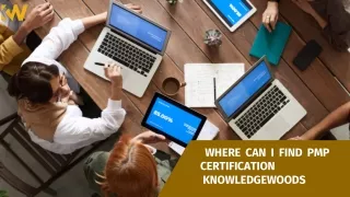 where can i find pmp certification knowledgewoods