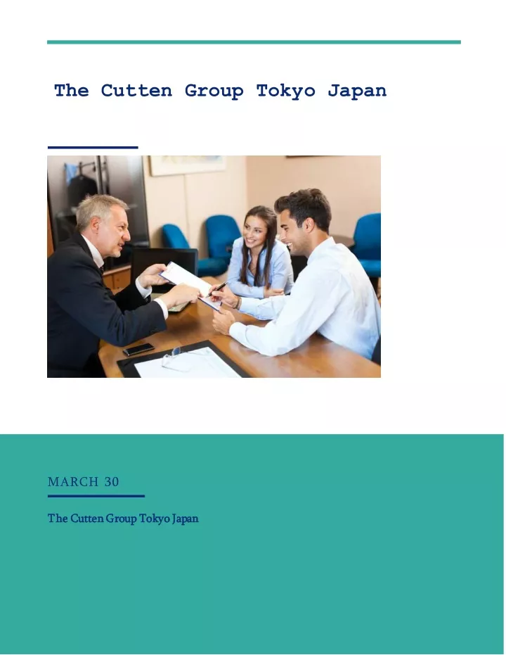 the cutten group tokyo japan