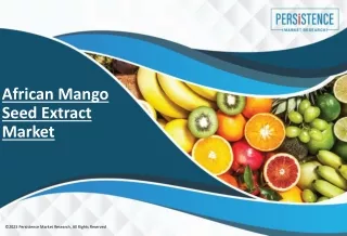 African Mango Seed Extract Market