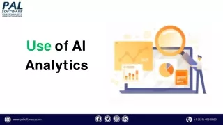 Use of  AI analytics