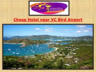 Cheap Hotel near VC Bird Airport