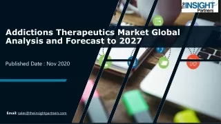 Addictions Therapeutics Market Key Highlights and Future Opportunities