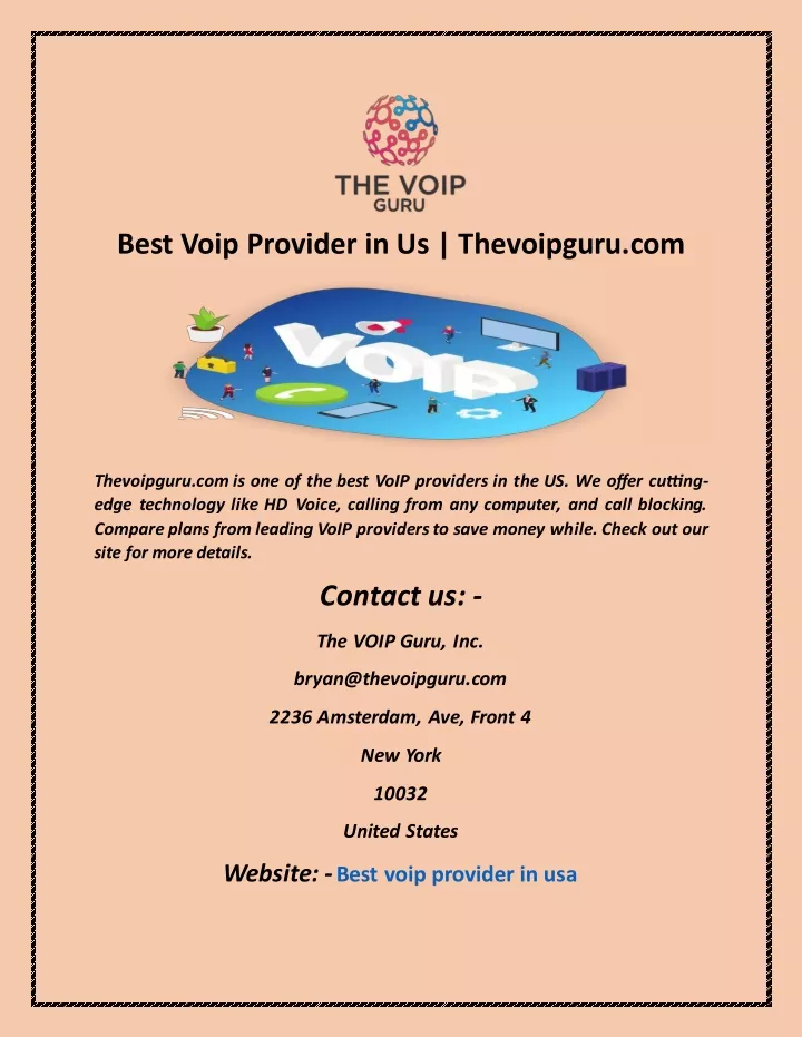 best voip provider in us thevoipguru com