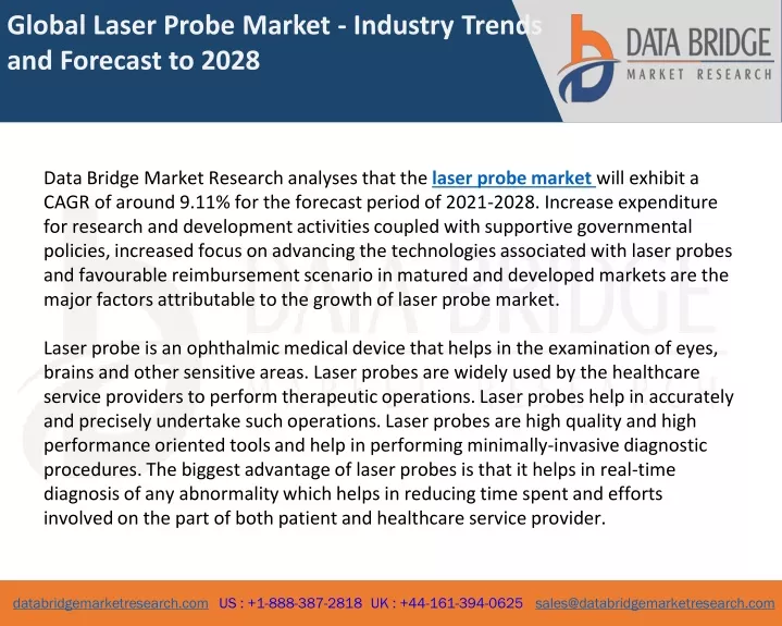 global laser probe market industry trends