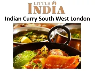 Indian Curry South West London